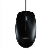 罗技（Logitech）M100r 光电鼠标 （黑色）